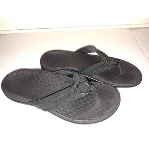 Vionic Women's Sandals  Size 6 Orthaheel Comfort Thong Leather